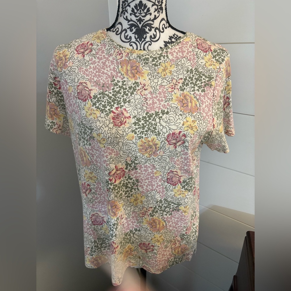 Floral Women's Top - Multicolor from studio Works petite large